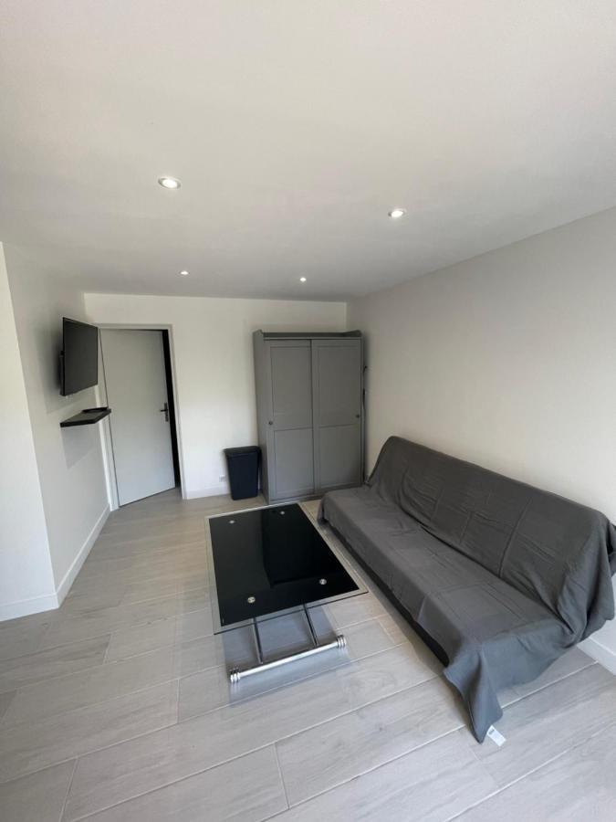 קאן סור מר Studio En Bas De Villa Avec Piscine Proche Bord De Mer מראה חיצוני תמונה