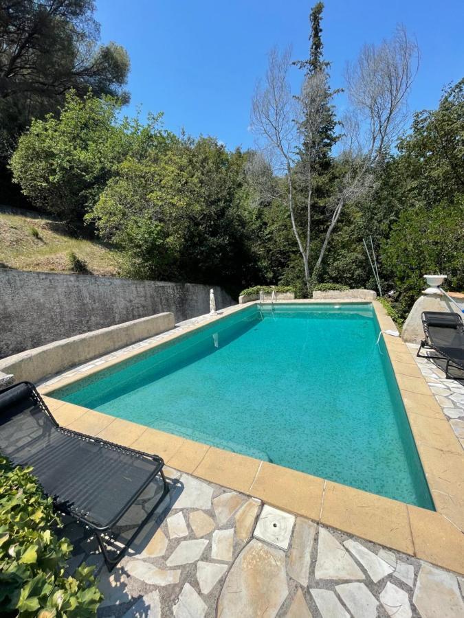 קאן סור מר Studio En Bas De Villa Avec Piscine Proche Bord De Mer מראה חיצוני תמונה